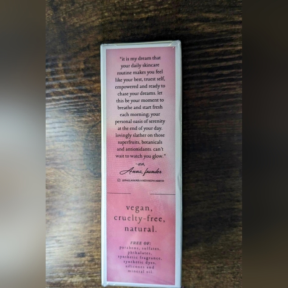 5/75$ Dallas & James Skincare Co. Watermelon Dream Overnight Retinol Oil - Picture 8 of 13